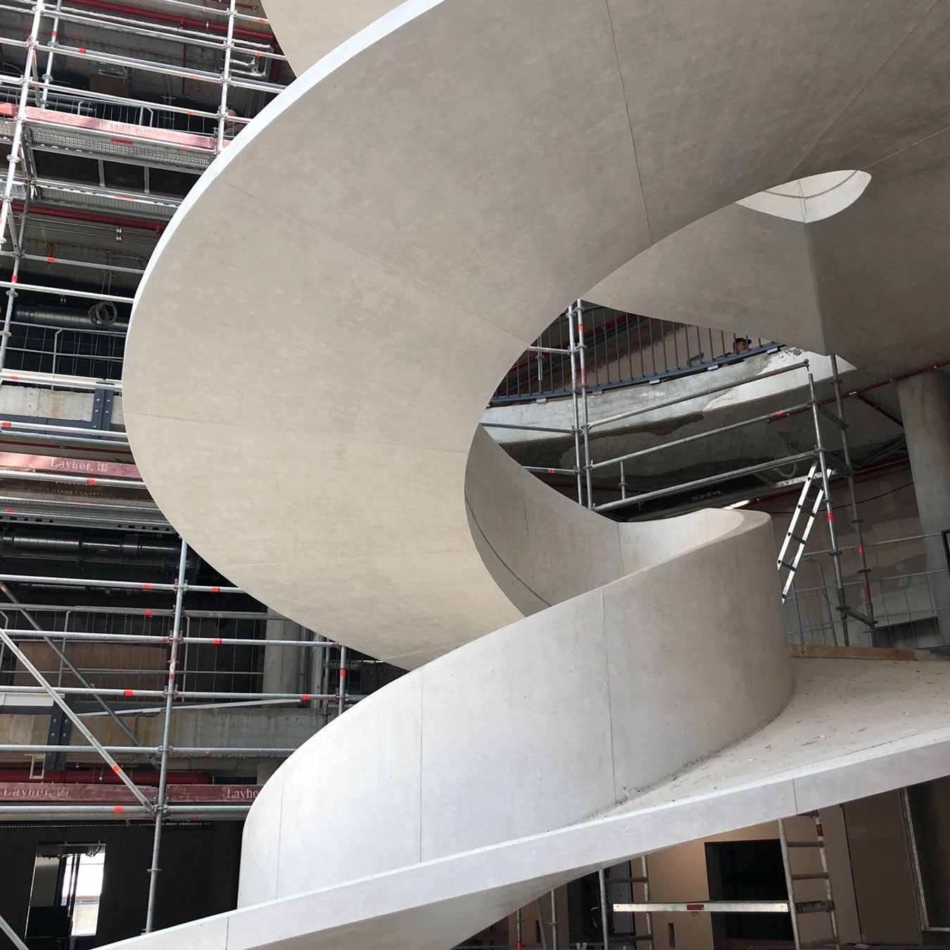 Wendeltreppe Sichtbeton