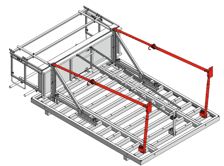 safety platform for formwork