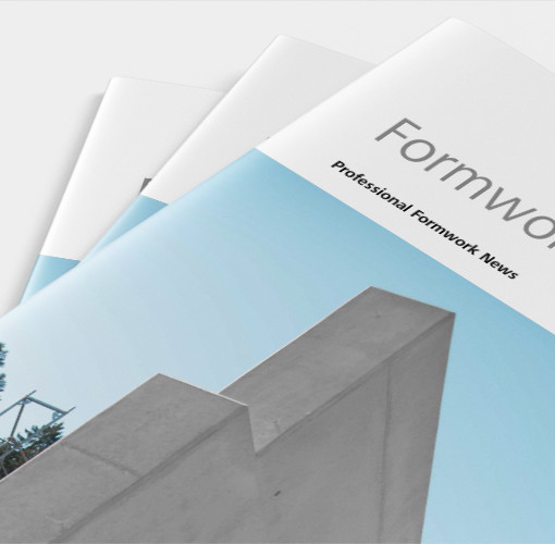 Mockup Cover of the FormworkPress May 2022 edition from MEVA Formwork Systems