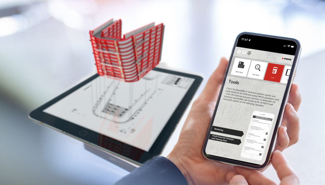 concrete calculation tools on screen