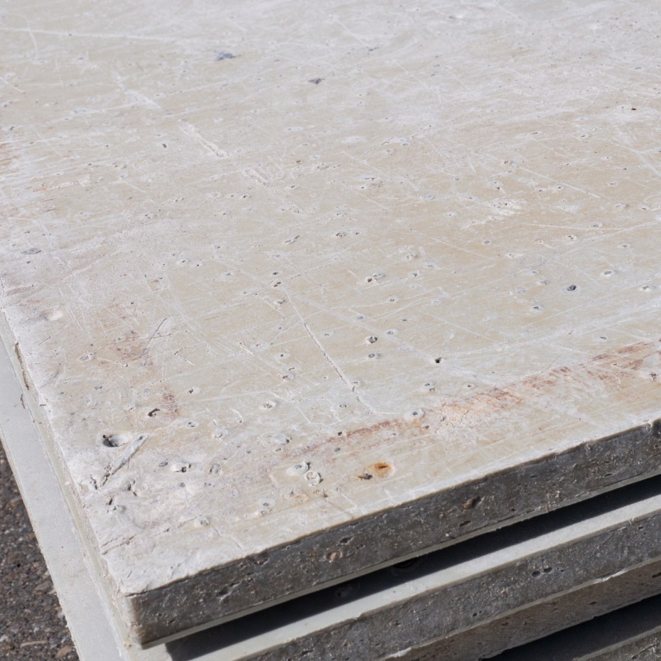 Plastic formwork facing panels called alkus