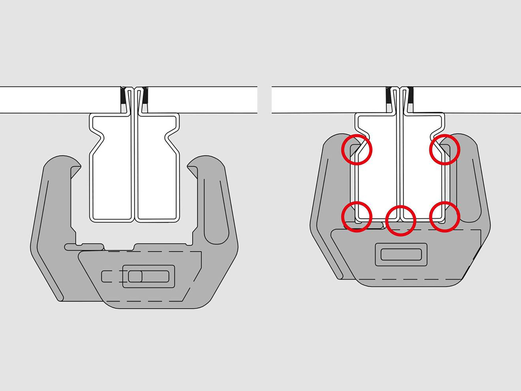 A specific assembly lock for formwork