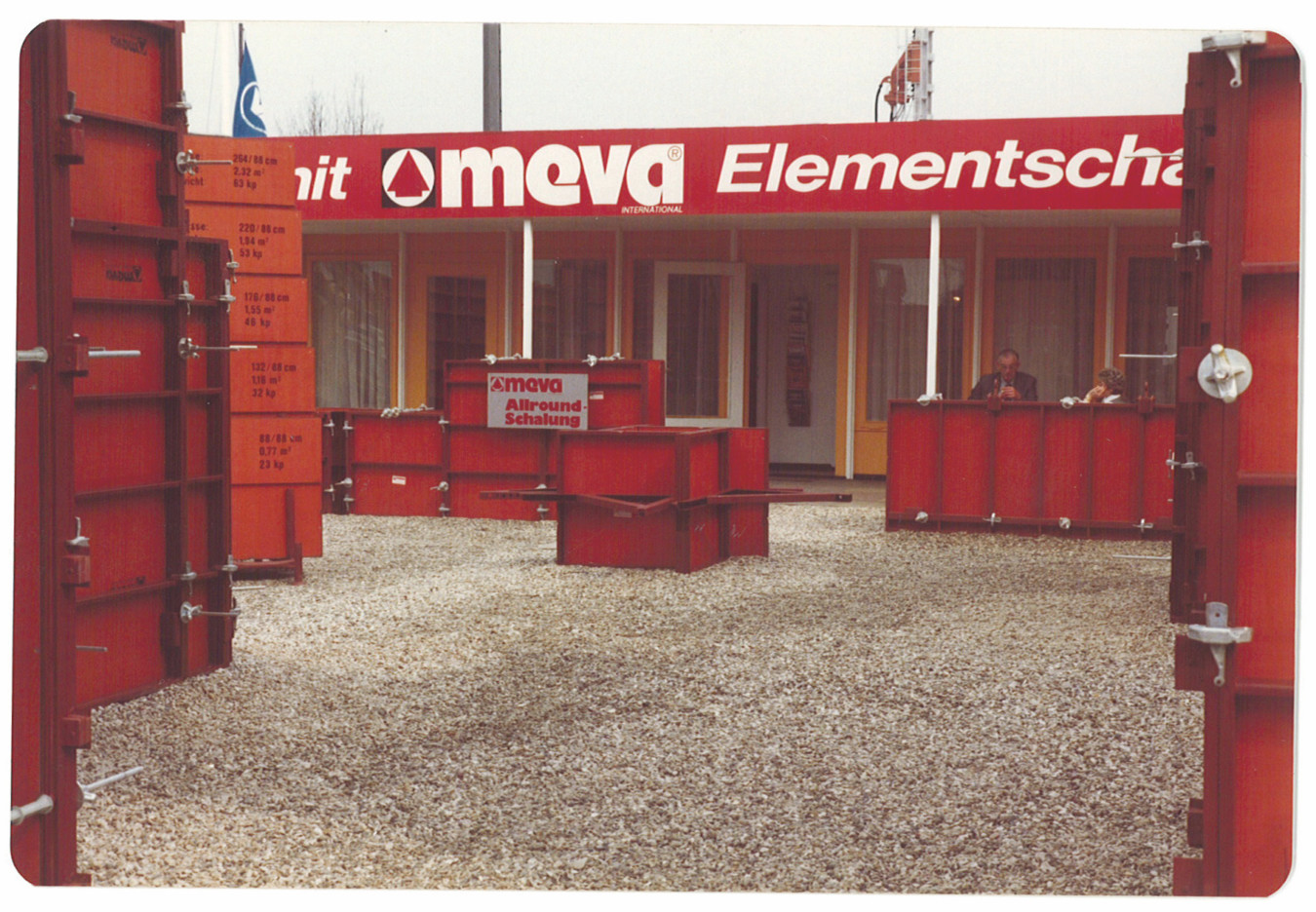 MEVA launches its first panel formwork system in 1971