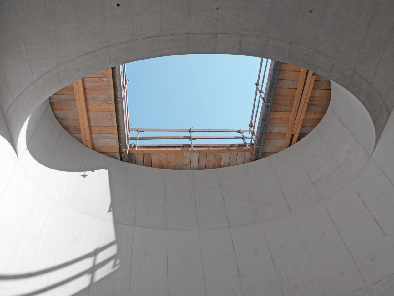Extension to the Zurich arthouse using MEVA formwork to achieve fair faced concrete construction
