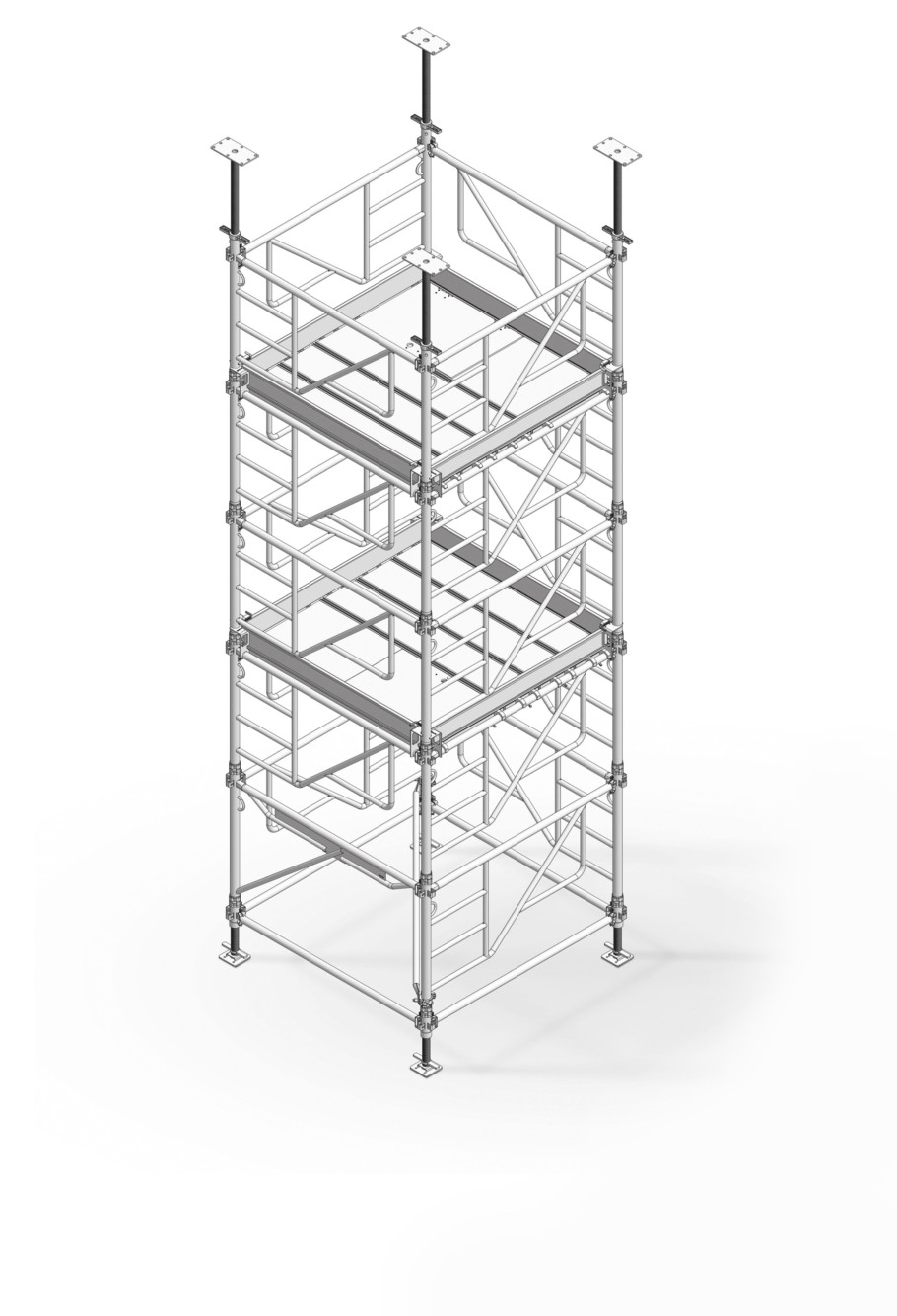 MT60-shoring tower diagram of tower